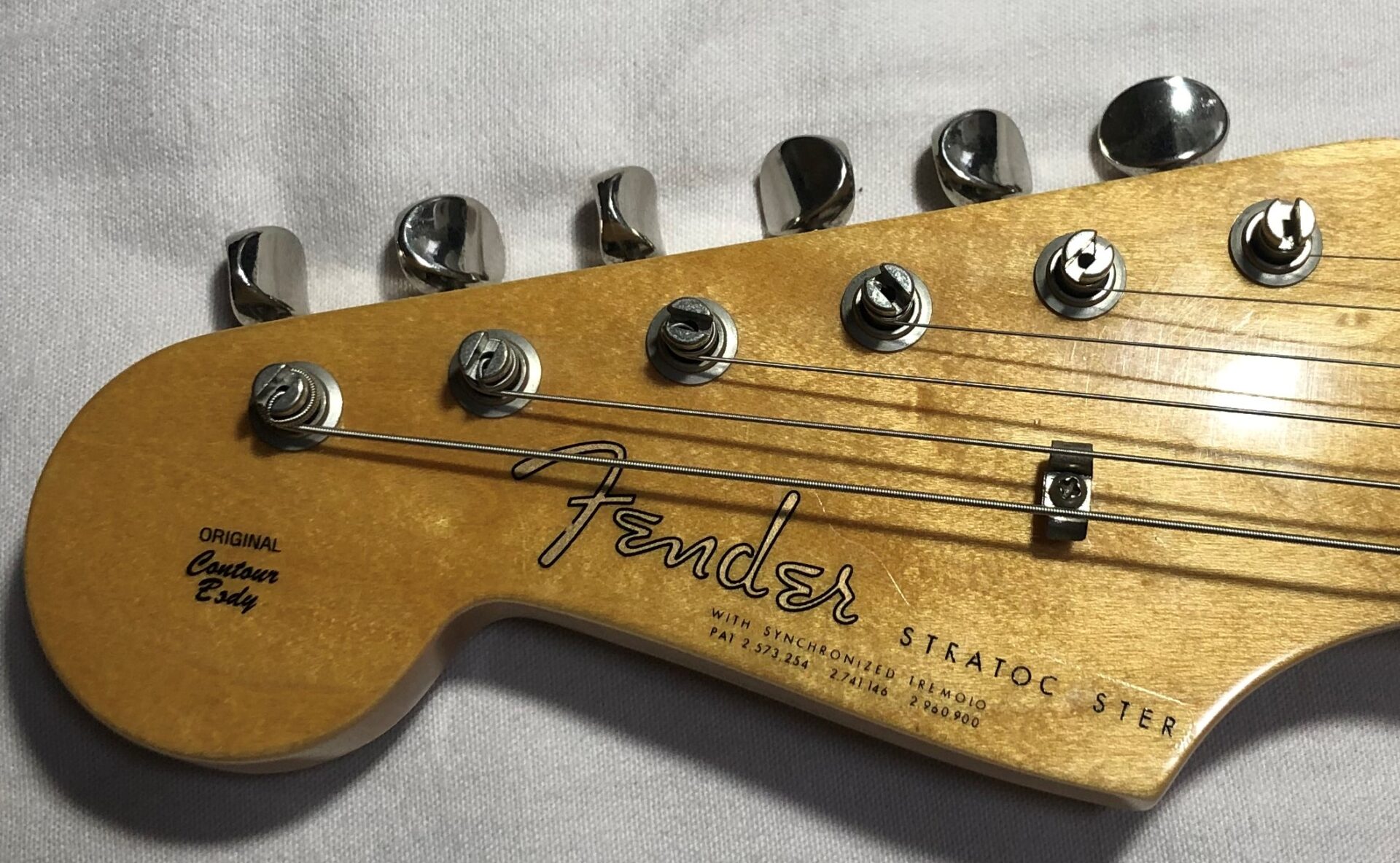 61-62 Fender STRATOCASTER 補修用デカール - 器材