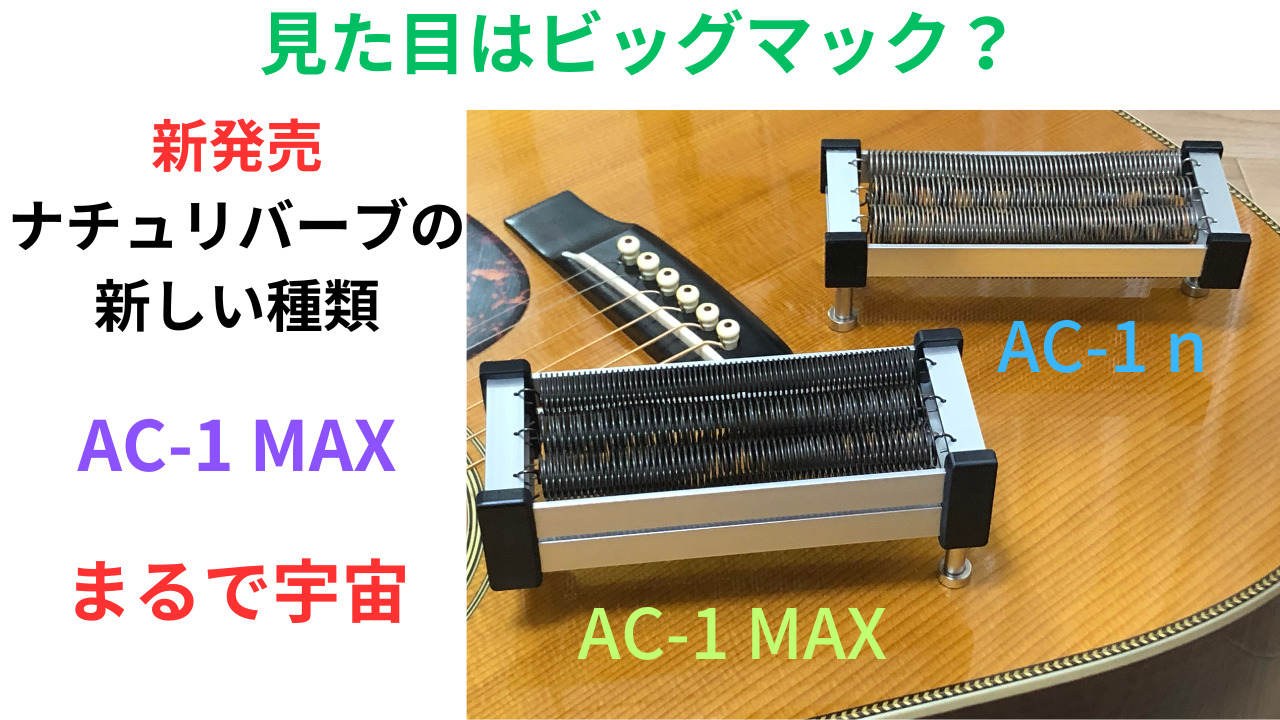 ナチュリバーブ AC-1 max アコースティックギター用